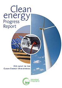 IEA Clean Energy Progress Report Screenshot