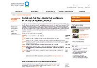 OSIRIS and the Collaborative Modeling Initiative on REDD Economics Screenshot