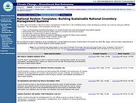 National System Templates: Building Sustainable National Inventory Management Systems Screenshot