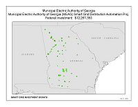 Coverage Map: Municipal Electric Authority of Georgia Smart Grid Project